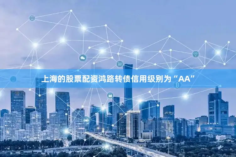 上海的股票配资鸿路转债信用级别为“AA”